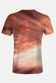Red sky - koszulka męska FullPrint