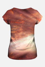 Red sky - koszulka damska FullPrint