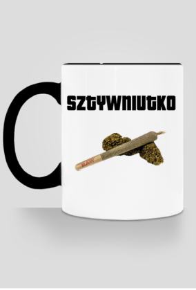 kubek SZTYWNIUTKO z nadrukiem