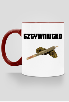 kubek SZTYWNIUTKO z nadrukiem