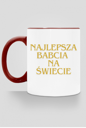 Kubek Najlepsza Babcia Na Świecie