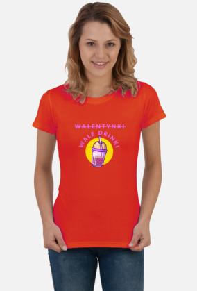 Koszulka Walentynki Wale Drinki