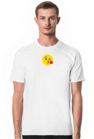 Koszulka z emoji kiss