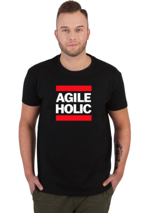 Agile Holic t-shirt męski