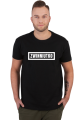 Zwinniutko t-shirt męski (na biało)
