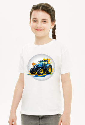 Koszulka z grafiką New Holland