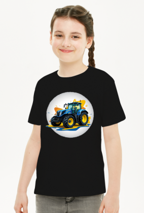 Koszulka z grafiką New Holland