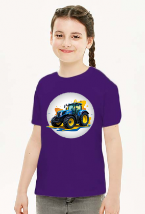 Koszulka z grafiką New Holland