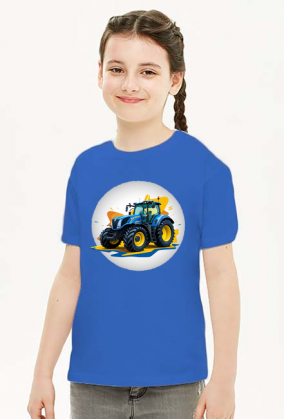 Koszulka z grafiką New Holland