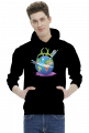 Hoodie Earth GMO Dark