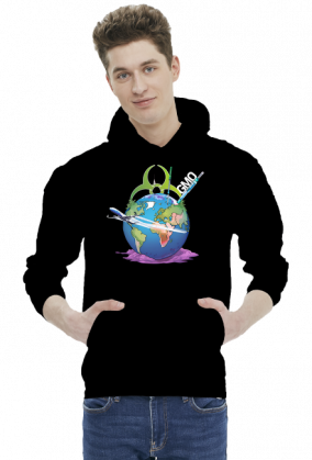 Hoodie Earth GMO Dark