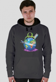 Hoodie Earth GMO Dark