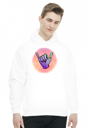 Hoodie Smile Hand Light