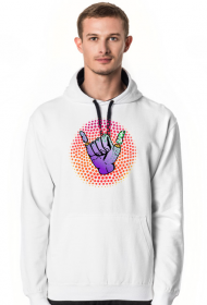 Hoodie Smile Hand Light