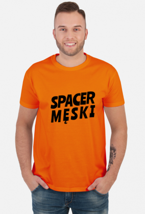 Spacer Męski - różne jasne kolory t-shirt