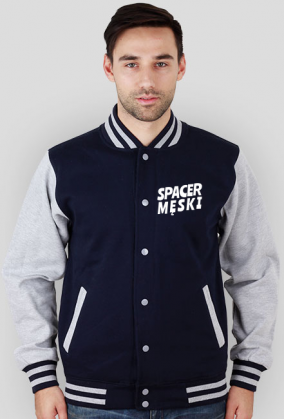 Spacer Męski - wyjątkowy Varsity Jacket