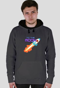 Hoodie Bitcoin Dark