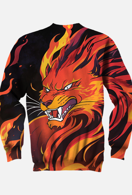 Sweatshirt Tiger FullPrint