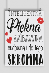 Plakat dla dziewczyny