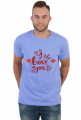T-shirt męski na walentynki