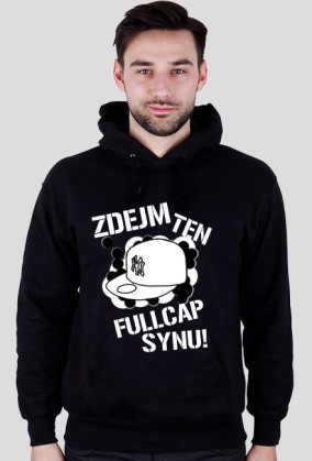 Fullcap & rurki (czarna) - bluza