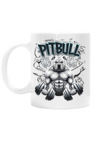 PITBULL GYM KUBEK BIAŁY