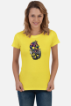 T-shirt Mushrooms Skull Light