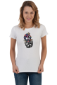 T-shirt Mushrooms Skull Light