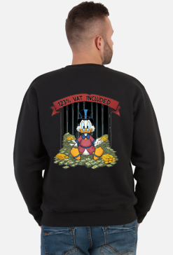 Bluza bez kaptura Sknerus MC Kwacz 123% VAT INCLUDED