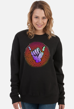 Sweatshirt Smile Hand Dark