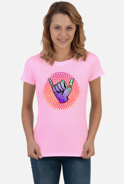 T-shirt Smile Hand Light