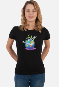 T-shirt Earth GMO Dark
