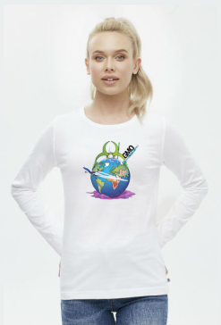 Longsleeve Earth GMO Light