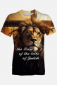 the Lion of the tribe of Judah - koszulka męska fullprint