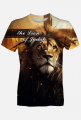 the Lion of Judah prawa - koszulka męska Fullprint
