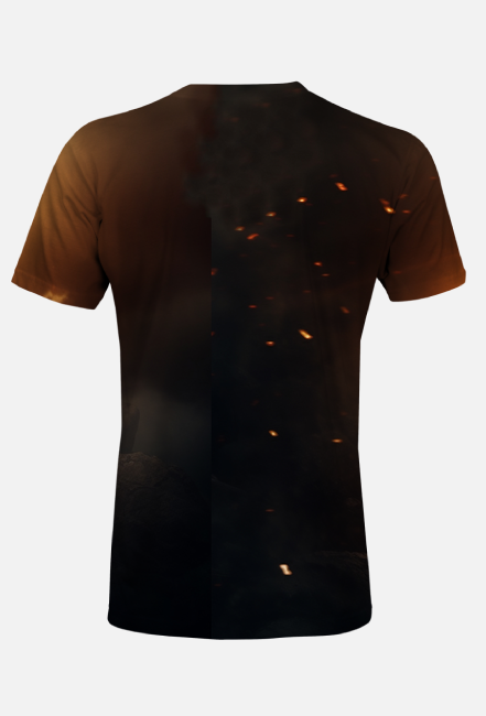 the Lion of Judah prawa - koszulka męska Fullprint