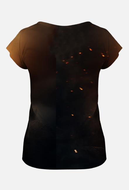 the Lion of Judah prawa - koszulka damska Fullprint