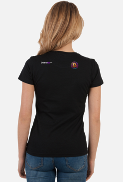 T-shirt Bitcoin Dark