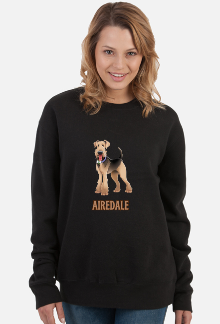 Bluza damska bez kaptura Airedale