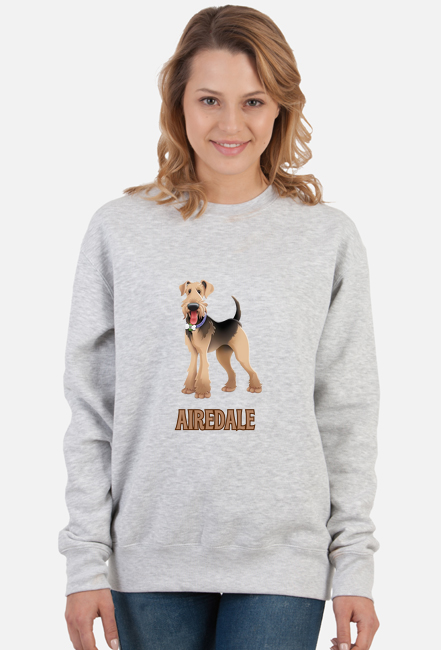 Bluza damska bez kaptura Airedale