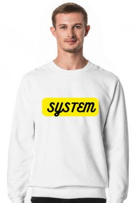 Bluza męska bez kaptura System