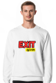 Bluza męska bez kaptura Exit System