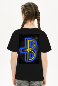 Koszulka ze wzorem B Team (obustronna)