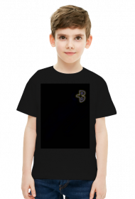 Koszulka ze wzorem B Team (obustronna)