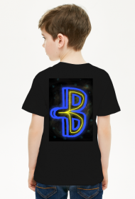 Koszulka ze wzorem B Team (obustronna)