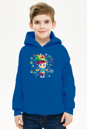 Bluza chłopięca z kapturem ROBLOX
