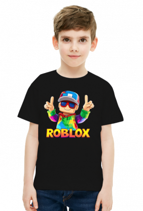 Koszulka chłopięca z grafiką ROBLOX
