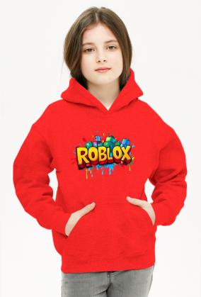 Bluza z kapturem dziewczęca ROBLOX