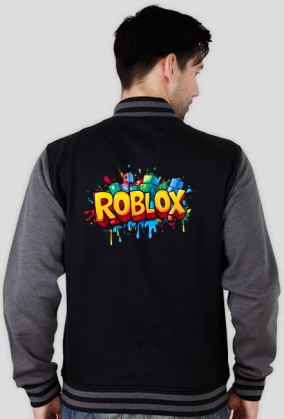 Bluza męska rozpinana logo ROBLOX