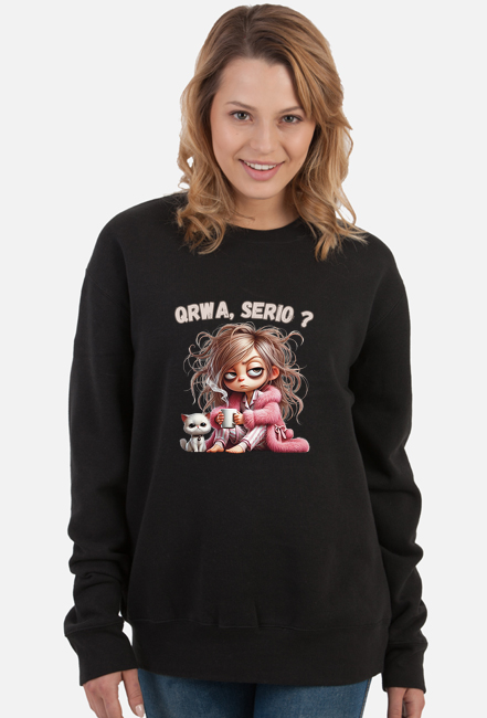 Bluza damska bez kaptura Serio